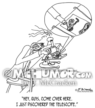 Microscope Cartoon 0113