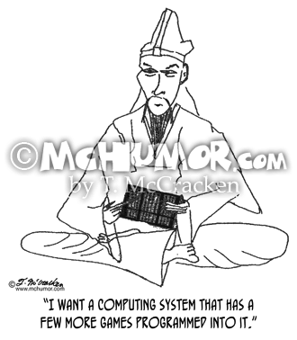 Computer Cartoon 0145