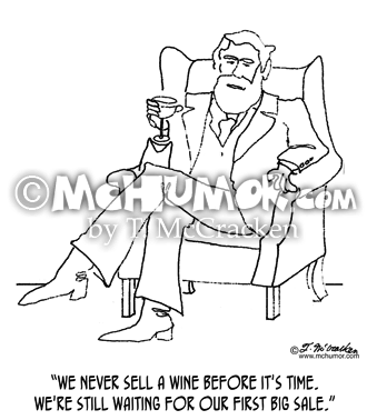 Wine Cartoon 0341