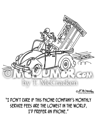 Cell Phone Cartoon 1428
