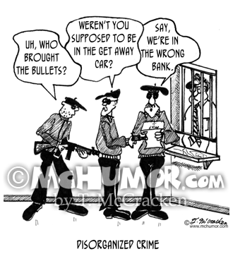 Crime Cartoon 1914