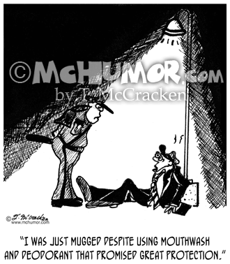 Mugging Cartoon 1917