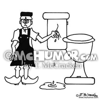 Plumbing Cartoon 2404