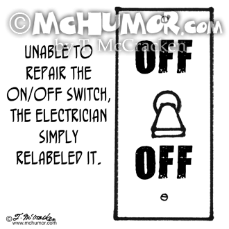 Electrician Cartoon 2761