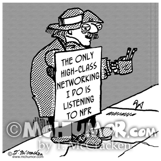 Networking Cartoon 2904