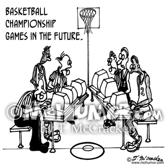 Basketball Cartoon 3254