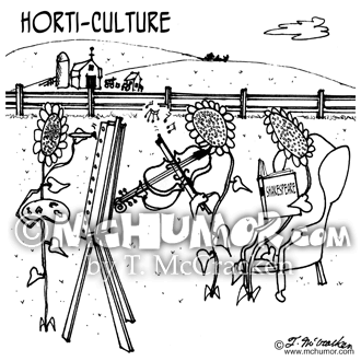 Horticulture Cartoon 3931