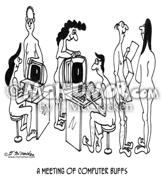 Computer Cartoon 4130