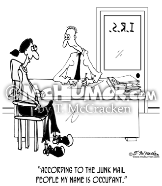 Junk Mail Cartoon 4167