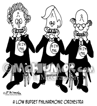 Orchestra Cartoon 4227