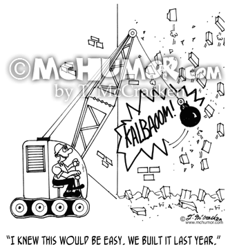 Demolition Cartoon 4408