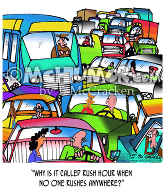 Traffic Cartoon 5114