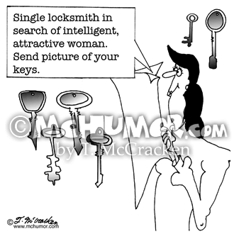 Locksmith Cartoon 5289