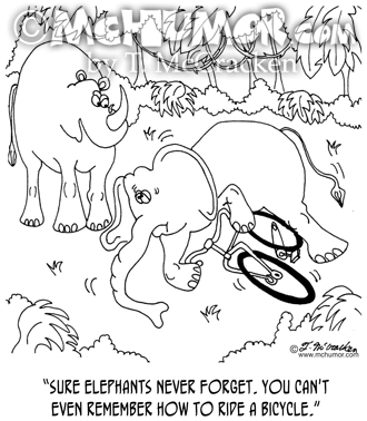 Elephant Cartoon 5351
