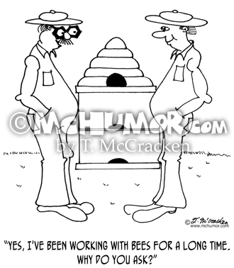 Beekeeper Cartoon 5466