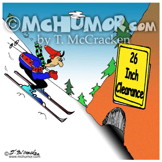 Skiing Cartoon 5702