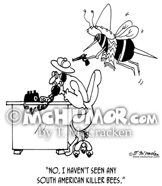 Bee Cartoon 5705