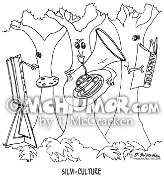 Forestry Cartoon 5824