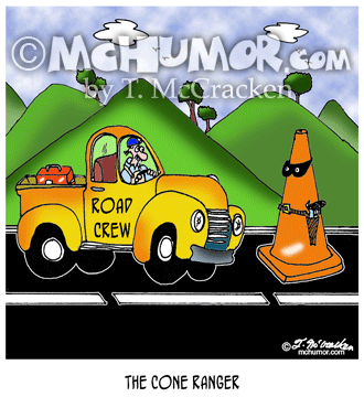 Road Construction Cartoon 6318