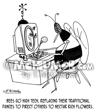 Bee Cartoon 6642