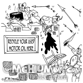 Recycling Cartoon 6738