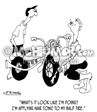 Motorcycle Cartoon 6808