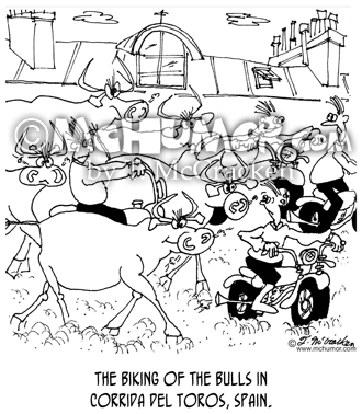 Bike Cartoon 6873