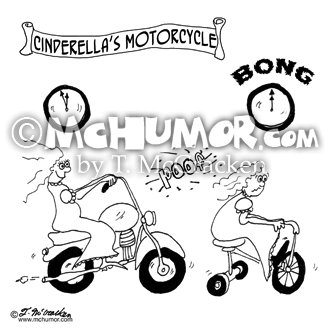 Motorcycle Cartoon 6997