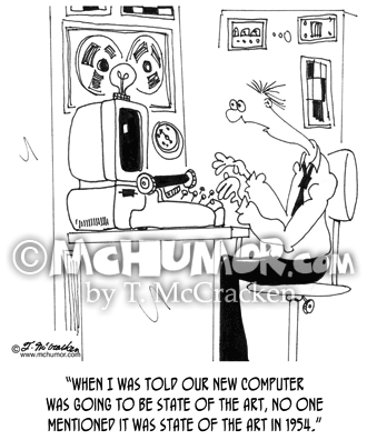 Computer Cartoon 7058