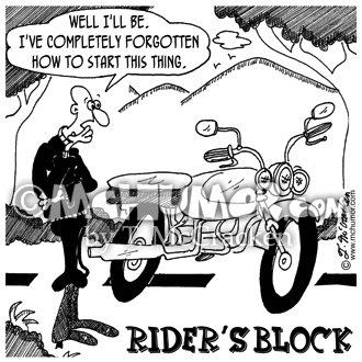 Bike Cartoon 7088