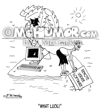 Computer Cartoon 7153