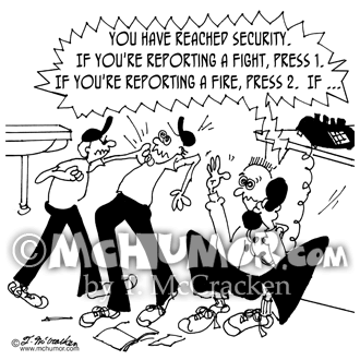 Security Cartoon 7161