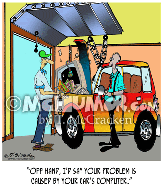 Car Repair Cartoon 8532