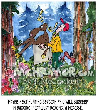Moose Cartoon 8634