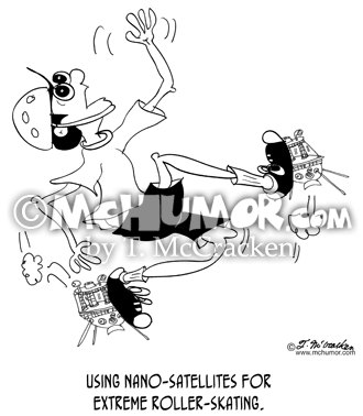 Satellite Cartoon 8773
