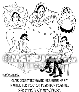Menopause Cartoon 8859