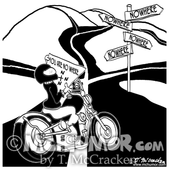 Motorcycle Cartoon 8911