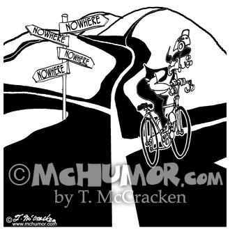 Bike Cartoon 8925