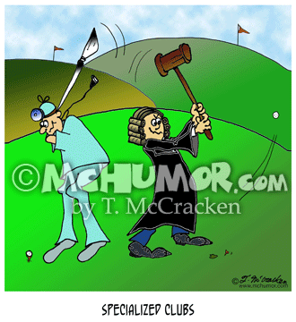Golf Cartoon 8249