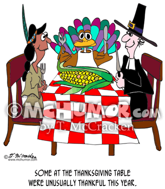Thanksgiving Cartoon 9158
