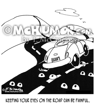 Driving Cartoon 7414