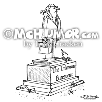 Bureaucrat Cartoon 1401