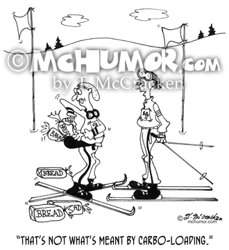 Skiing Cartoon 4730