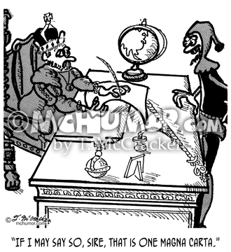 Magna Carta Cartoon 2639