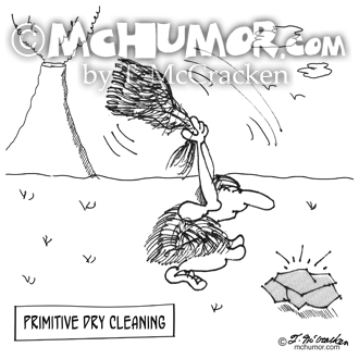 Dry Cleaning Cartoon 2892
