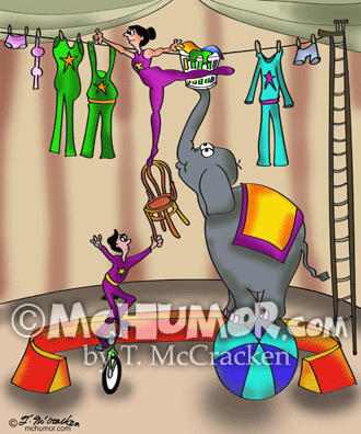 Circus Cartoon 9376