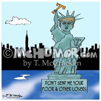 Statue of Liberty Cartoon 9489