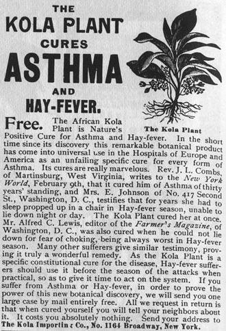 1899 kola plant  advertisement