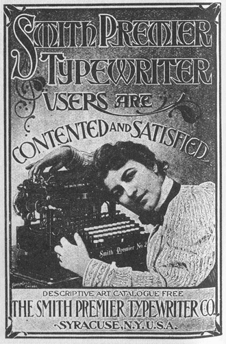 1899 Smith Typewriter advertisement
