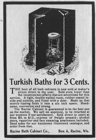 1899 turkish bath advertisement